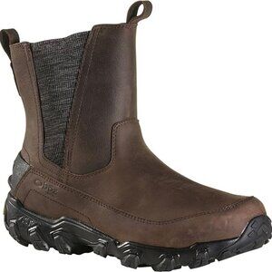 Oboz Footwear Big Sky II Dark Brown Leather Waterproof Boots 9.5